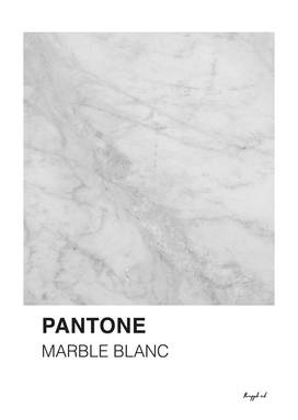 Pantone Marble Blanc