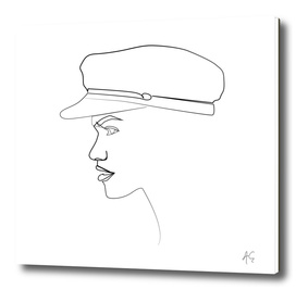 Nautical Hat Female Profile