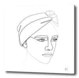 Woman Wearing Headband