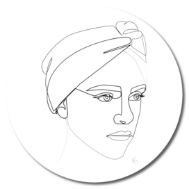 Woman Wearing Headband