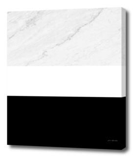 Marble, White, And Black Stripes