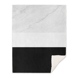 Marble, White, And Black Stripes