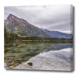 Hintersee Berchtesgaden lake Scene