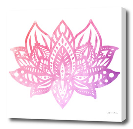 Pink Lotus Mandala