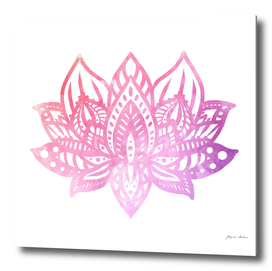 Pink Lotus Mandala