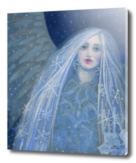Metelitsa / Snow Maiden / Snegurochka, blue & gray version