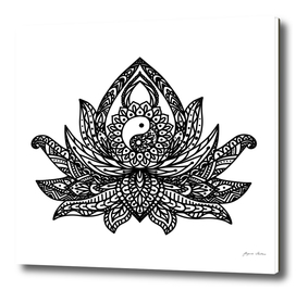 Yin Yang Lotus