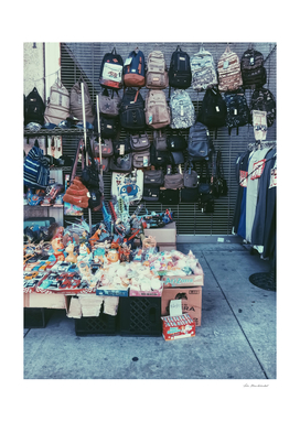 street vendor in Los Angeles, USA