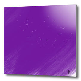 purple birds