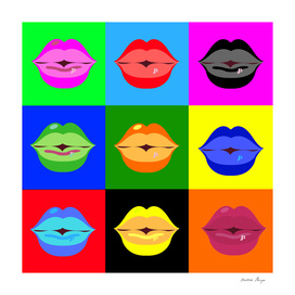 kiss pattern