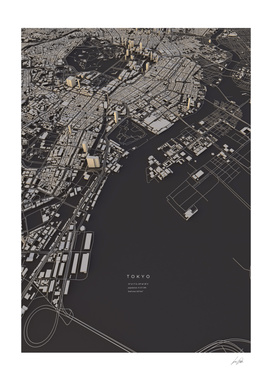 Tokyo city map
