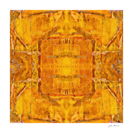 Gold Abstract Pattern - DCQT7431