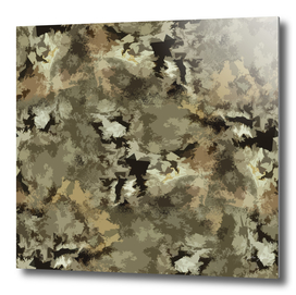 Camouflage pattern in beige green colors