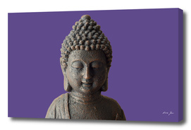 Buddha face Ultra Violet