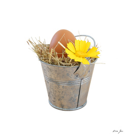 Happy Easter concept decoration object