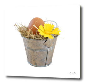 Happy Easter concept decoration object