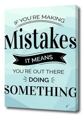 Quote Poster - 57 - Mistakes