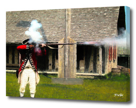 Fort Michilimackinac Soldier