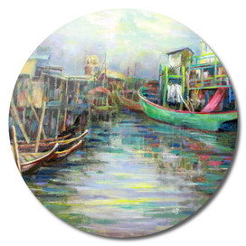 The Village River Boat