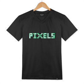 Pixelation Pattern Green