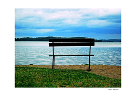 Bench by the lake  7