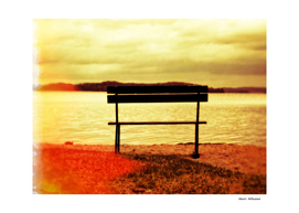 Bench by the lake 12