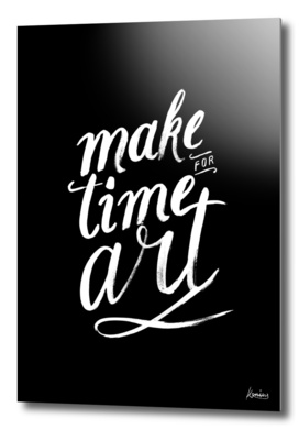Make time for art