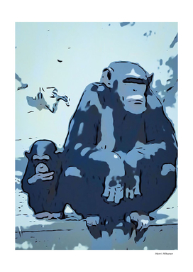 Chimpanzee 9