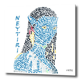 Neytiri the Na'vi Princess in Avatar