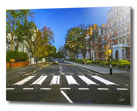 Famous crosswalks in Abbey Road