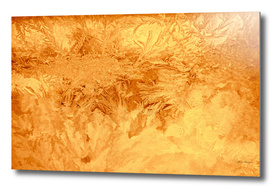 Abstraction Ice Background Pattern Gold