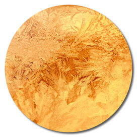 Abstraction Ice Background Pattern Gold