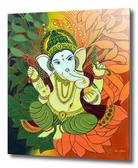 Leaves Ganesha