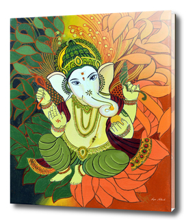 Leaves Ganesha