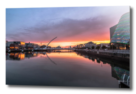 Dublin sunset