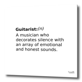 Definition of a Guitarist