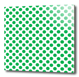 Green Polka Dots