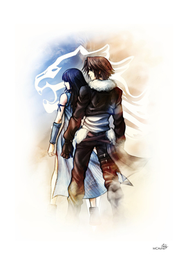 Squall and Rinoa - Griever