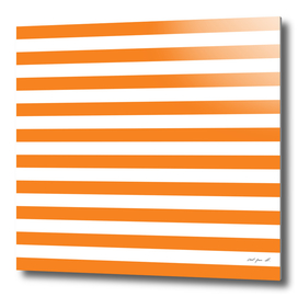 Horizontal Orange Stripes