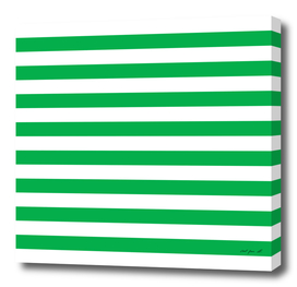 Horizontal Green Stripes