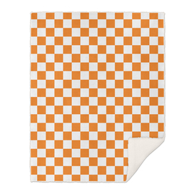 Orange Checkerboard