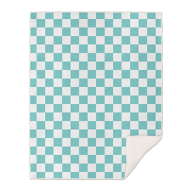 Aqua Checkerboard