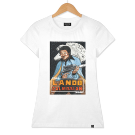 Lando Calrissian Watercolor Fanart By Yuivy