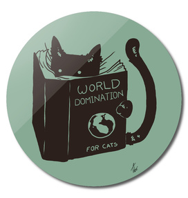 World Domination for Cats (green)