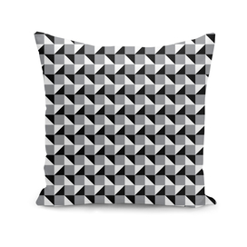 Black Grey and White Geometric Pattern