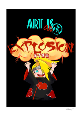 Art is an EXPLOSION black