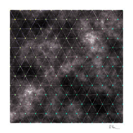 Galaxy - triangles pattern