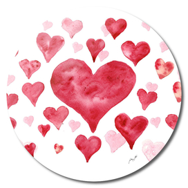 Valentine hearts