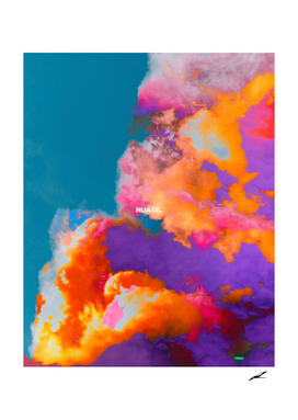 Nuage, colorful clouds in the sky