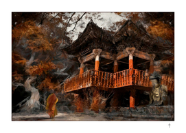 The Autumn Temple - Paint Version
